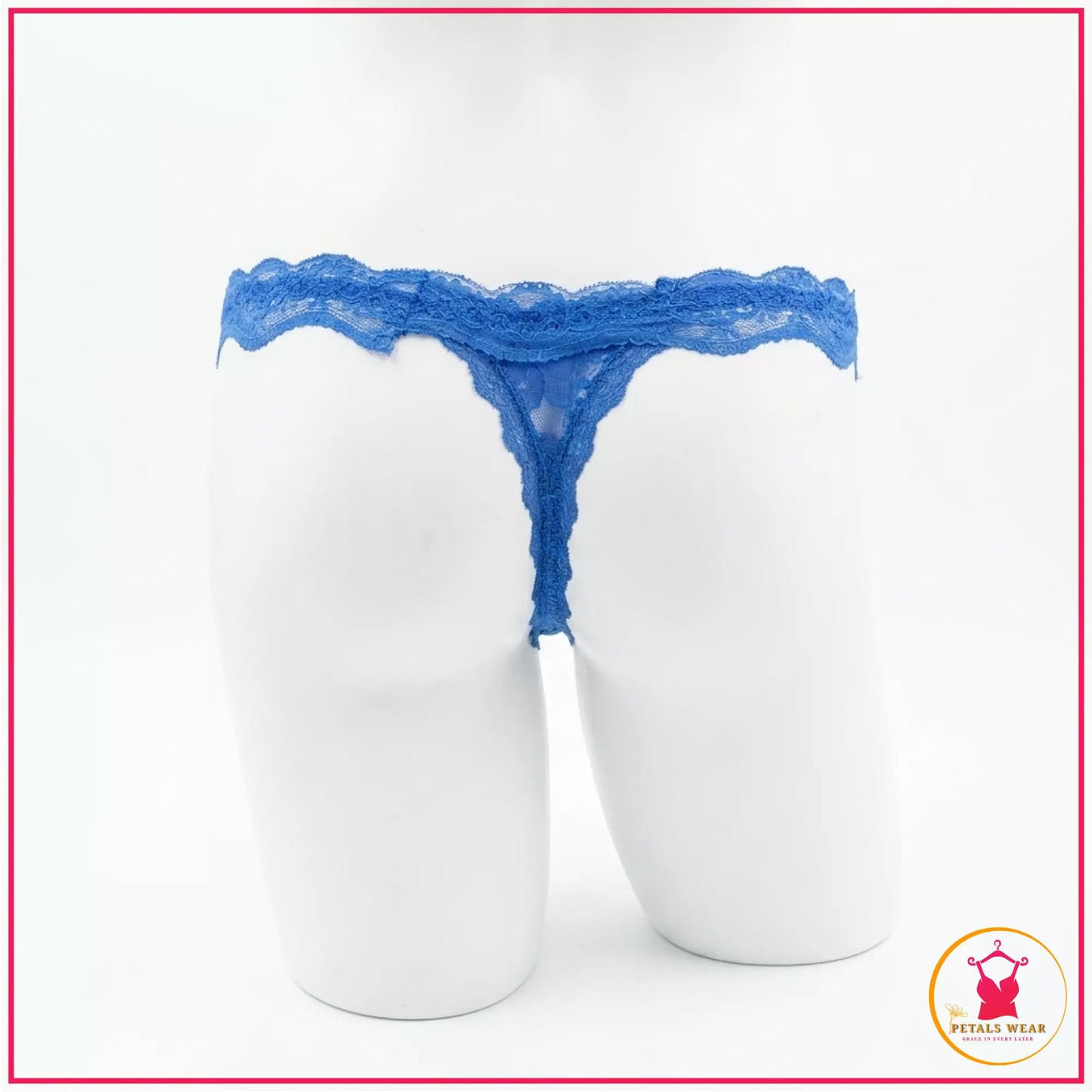Women's Embroidered Lace Bikini Panty