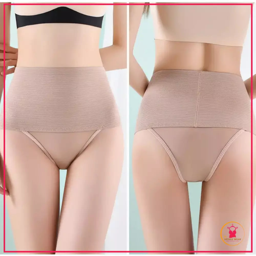 women’s high waist thong shapewear side profile