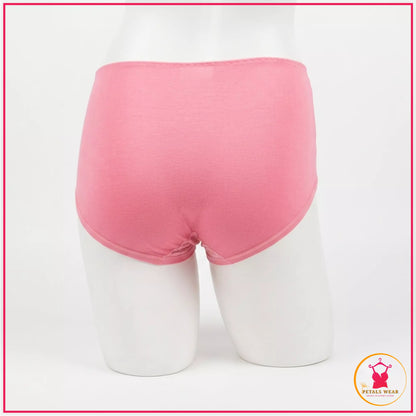 10. Everyday cotton comfort panty with elegant lace