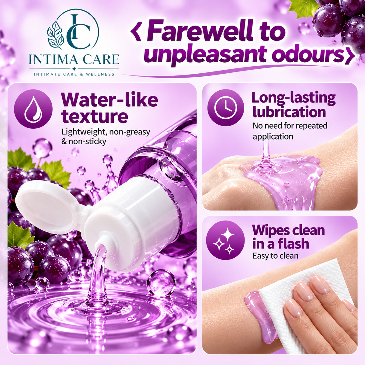 Water-Based Flavoured Lubricant – Pleasure Serum 100ml