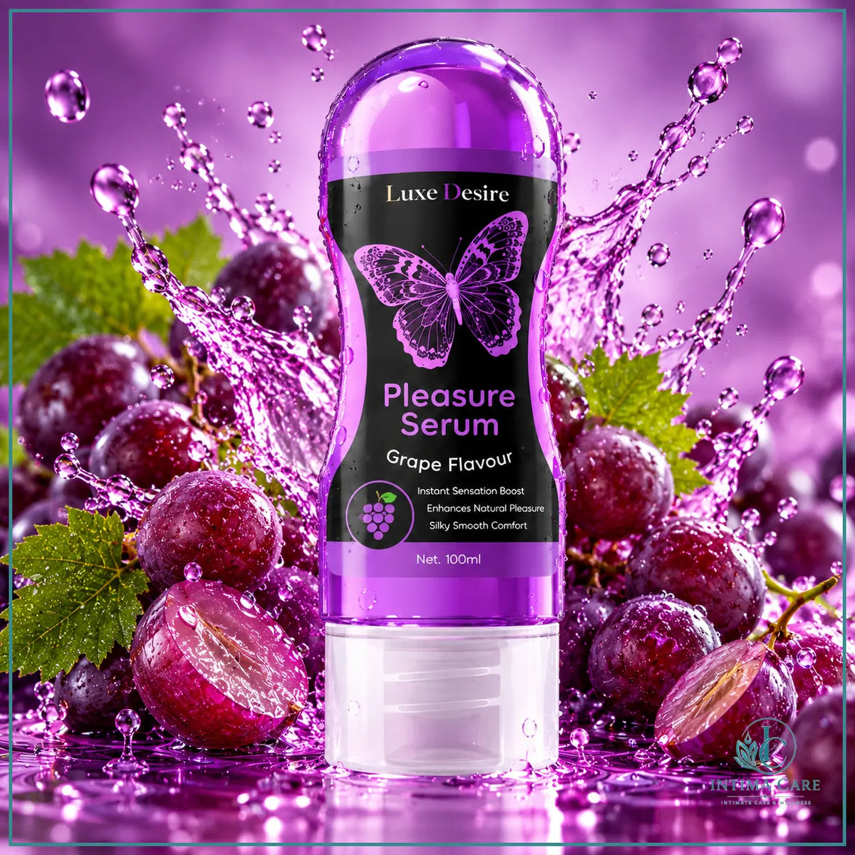 Water-Based Flavoured Lubricant – Pleasure Serum 100ml