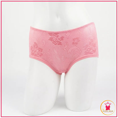 5. Comfortable cotton lingerie panty with lace design
