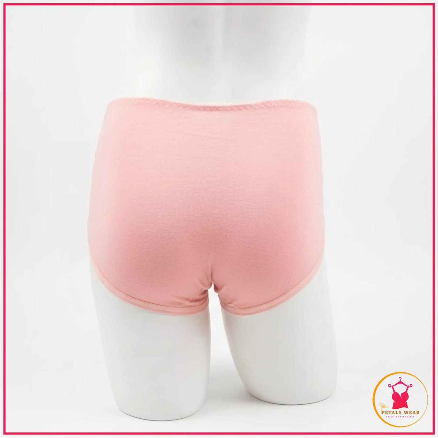 6. Elegant lace embroidered everyday cotton panty
