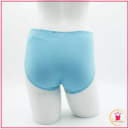 9. Embroidered cotton women's underwear front view

