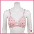 Breathable front open feeding bra
