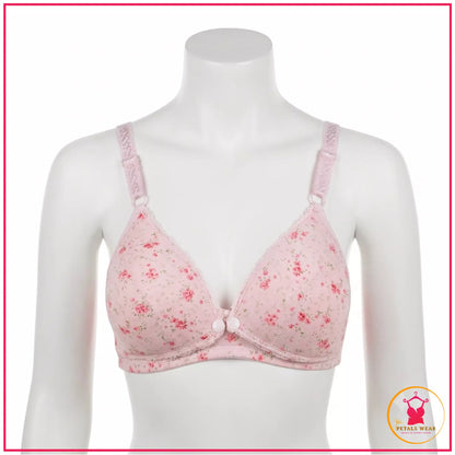 Breathable front open feeding bra
