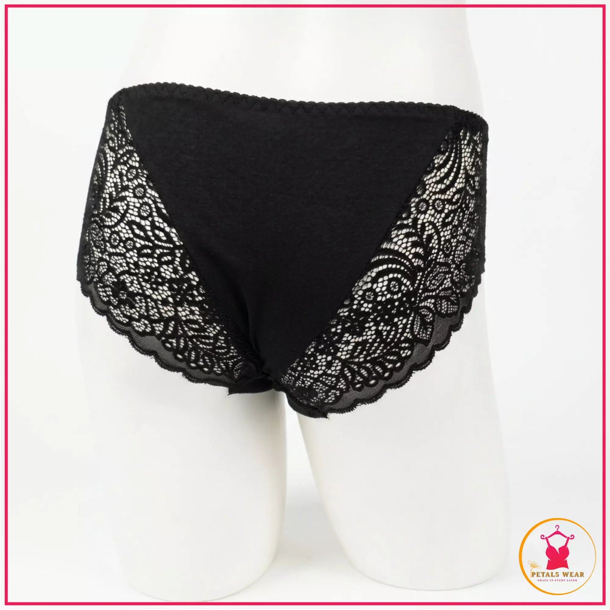 Breathable lace comfort panty for women
