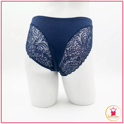 Elegant Everyday Lace Embroidered Panties
