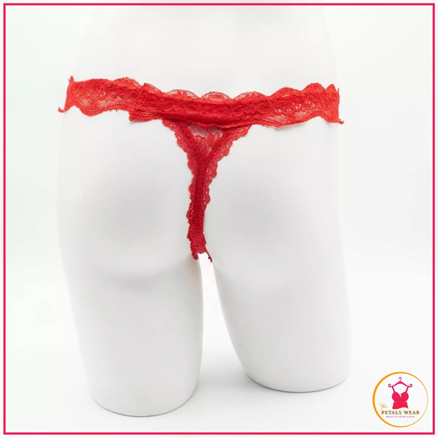 Floral Lace Embroidered Panty for Women