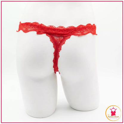 Floral Lace Embroidered Panty for Women