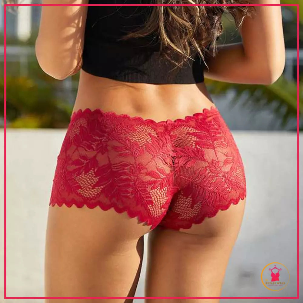 Low Waist Lace Underwear Breathable & Comfortable Fit