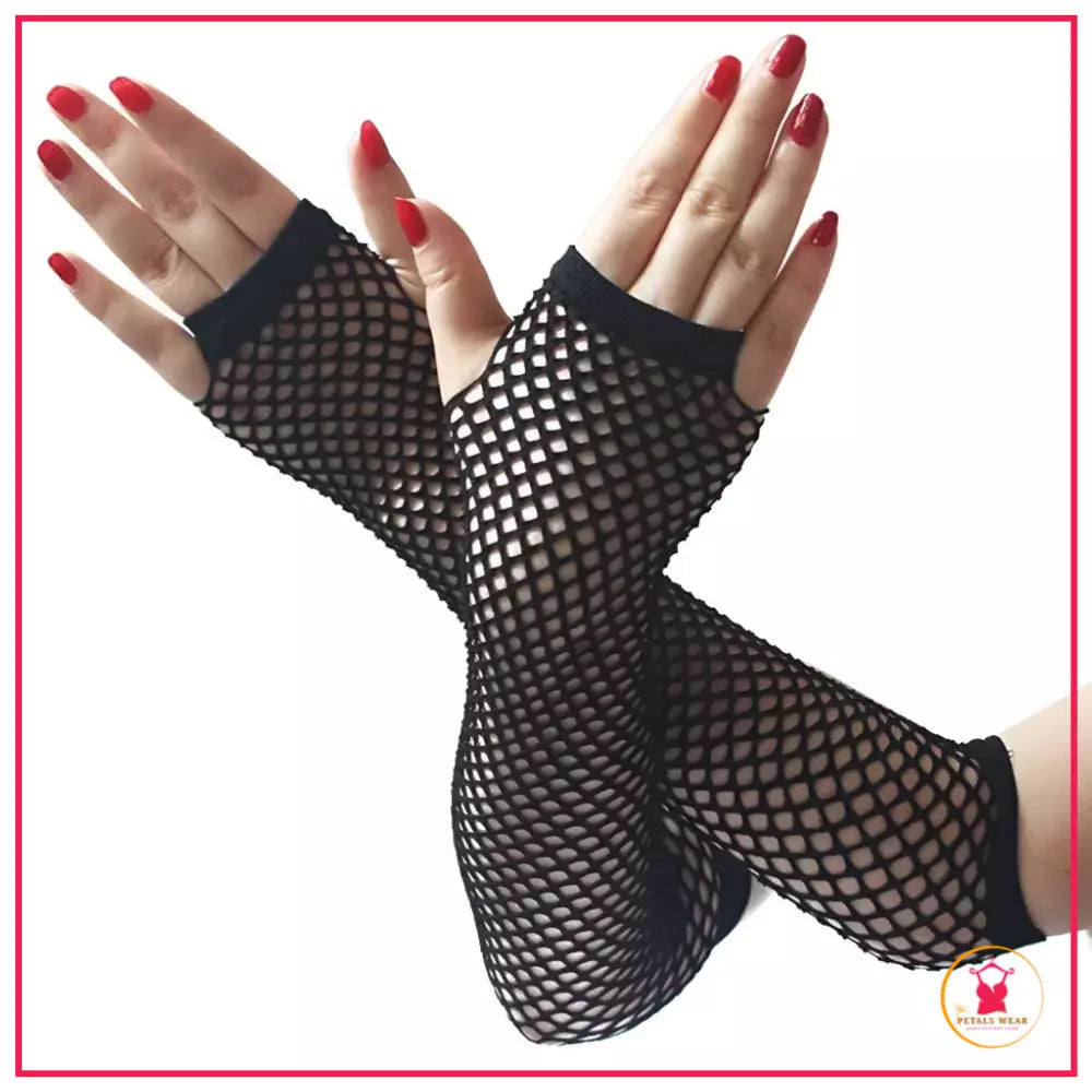 Sexy Long Fingerless Handsleeves for Lingerie

