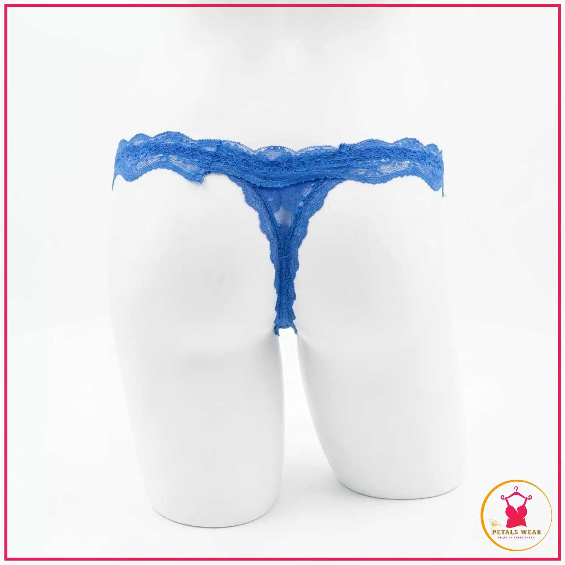 Women's Embroidered Lace Bikini Panty