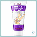 Women's breast care cream for moisturizing dry and rough-looking skin