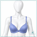Women's front opening comfort bra with light padding