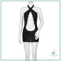 Hollow Chain Detail Two Piece Lingerie Set for women