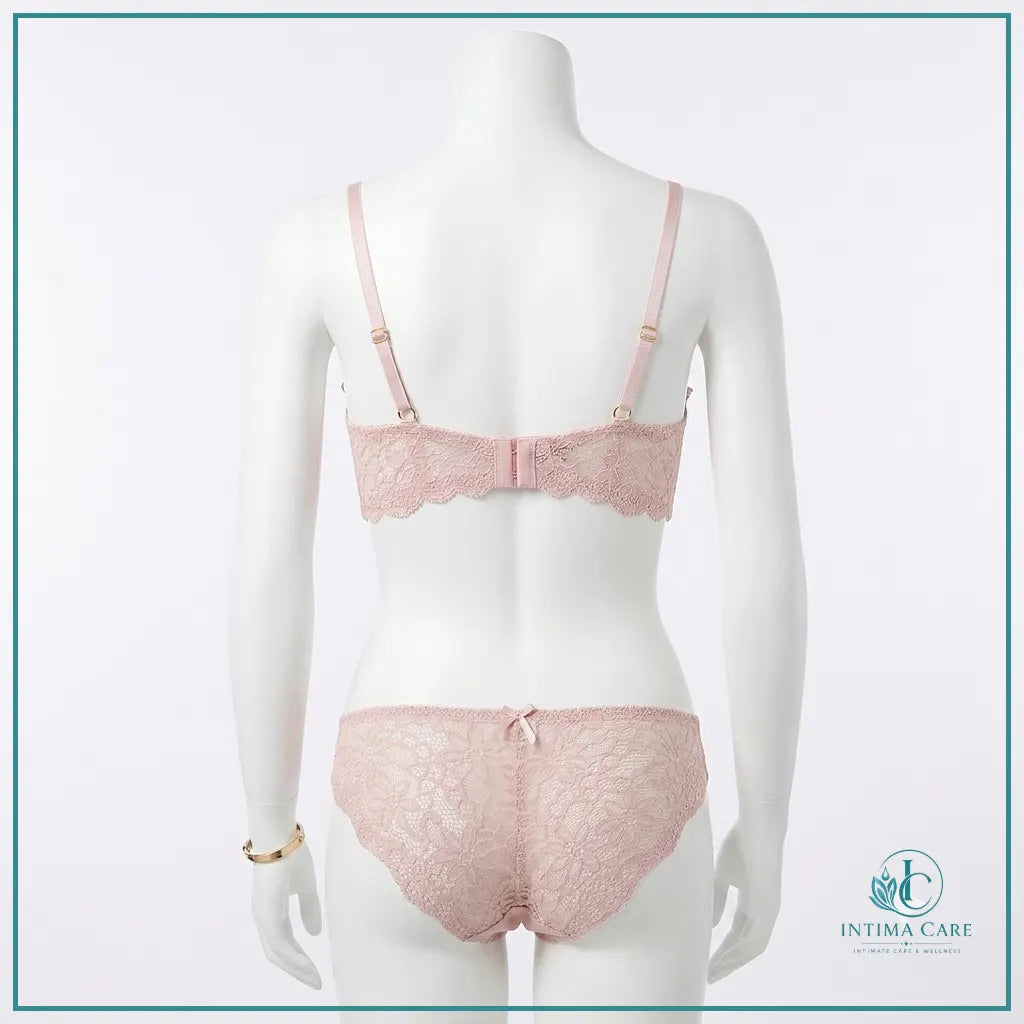 Two-piece padded bra and panty lingerie set available in Pakistan