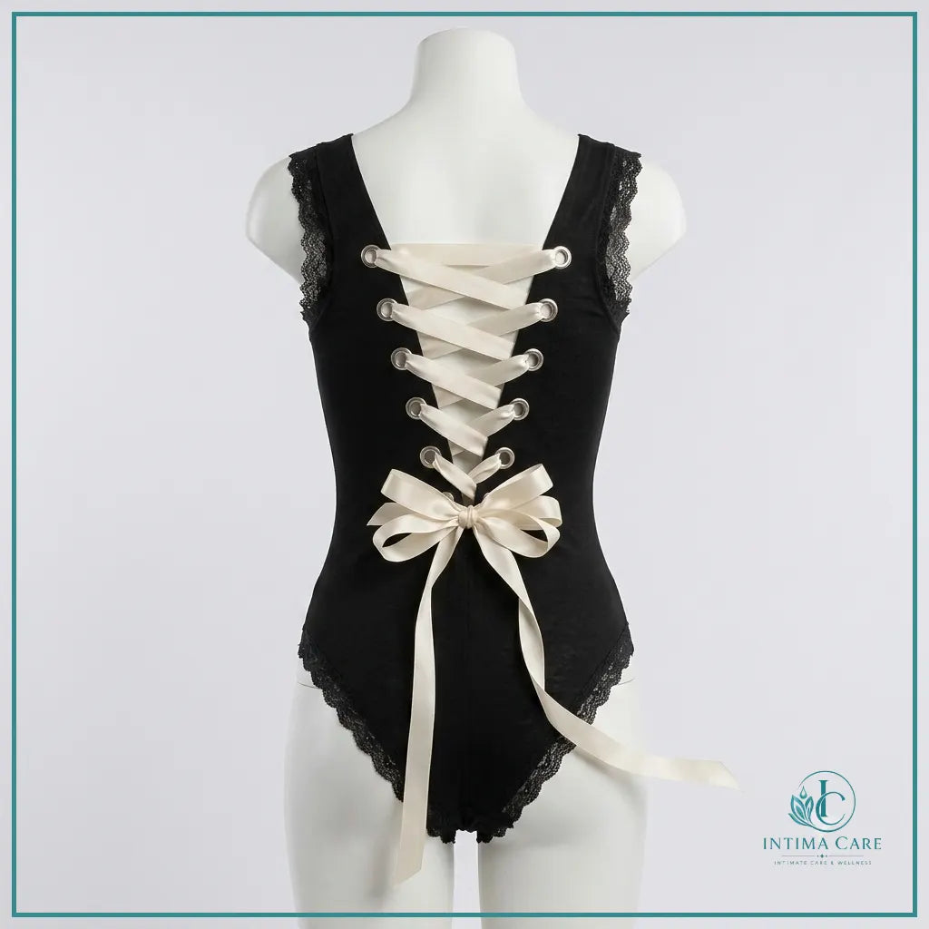 Women's sexy babydoll jumpsuit with lace-edge detailing