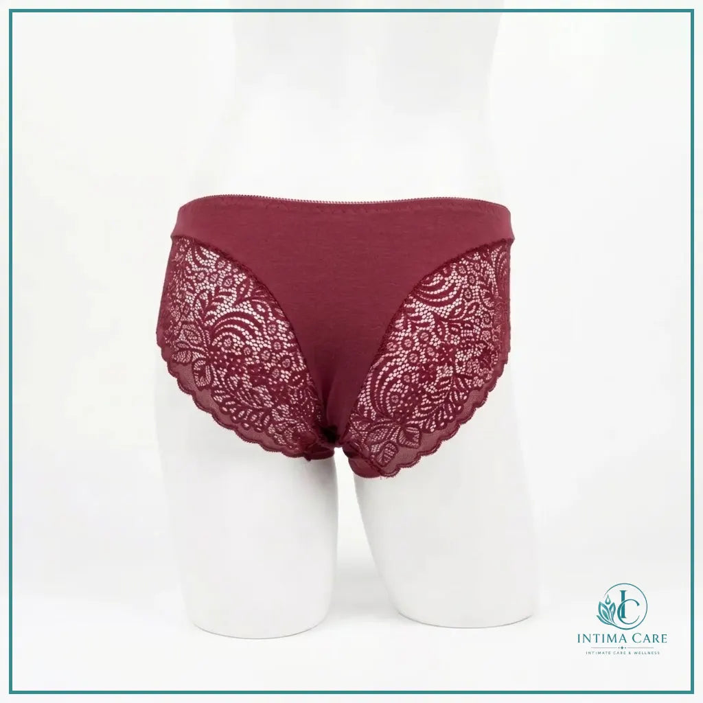 Stylish embroidered lace underwear for everyday wear