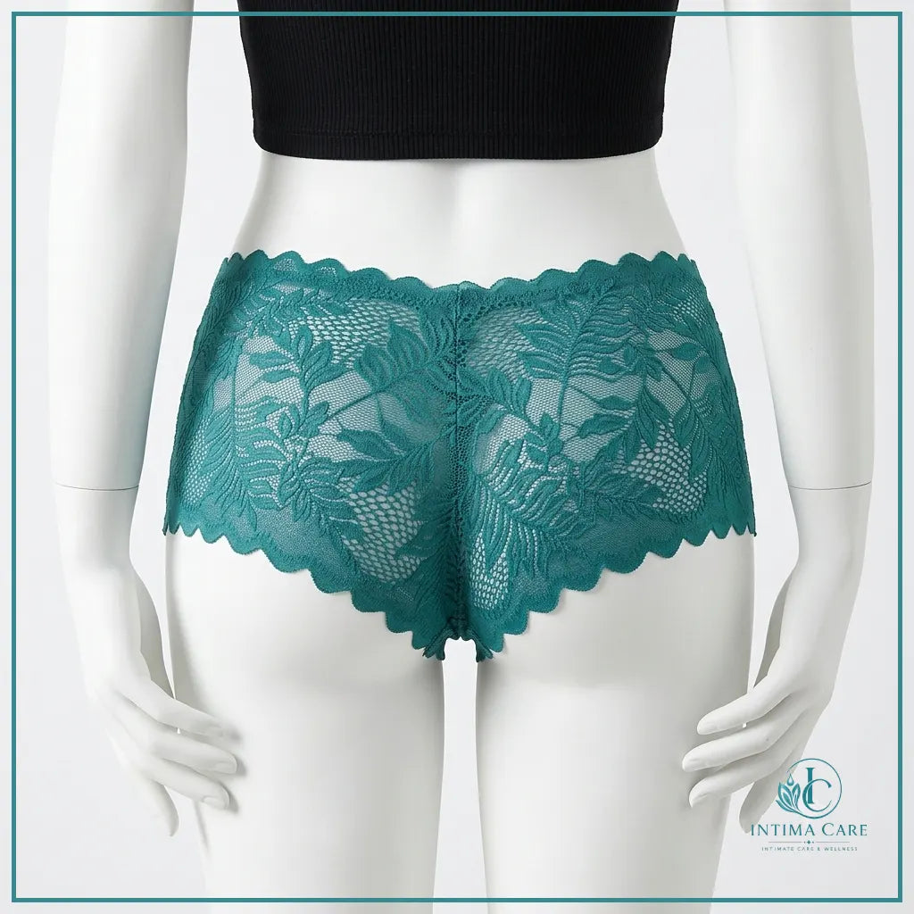 Breathable low waist lace panty for everyday women's lingerie