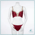 Royal Lace Push-Up Bra and Panty Set