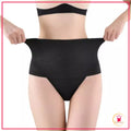 seamless cincher thong with tummy compression

