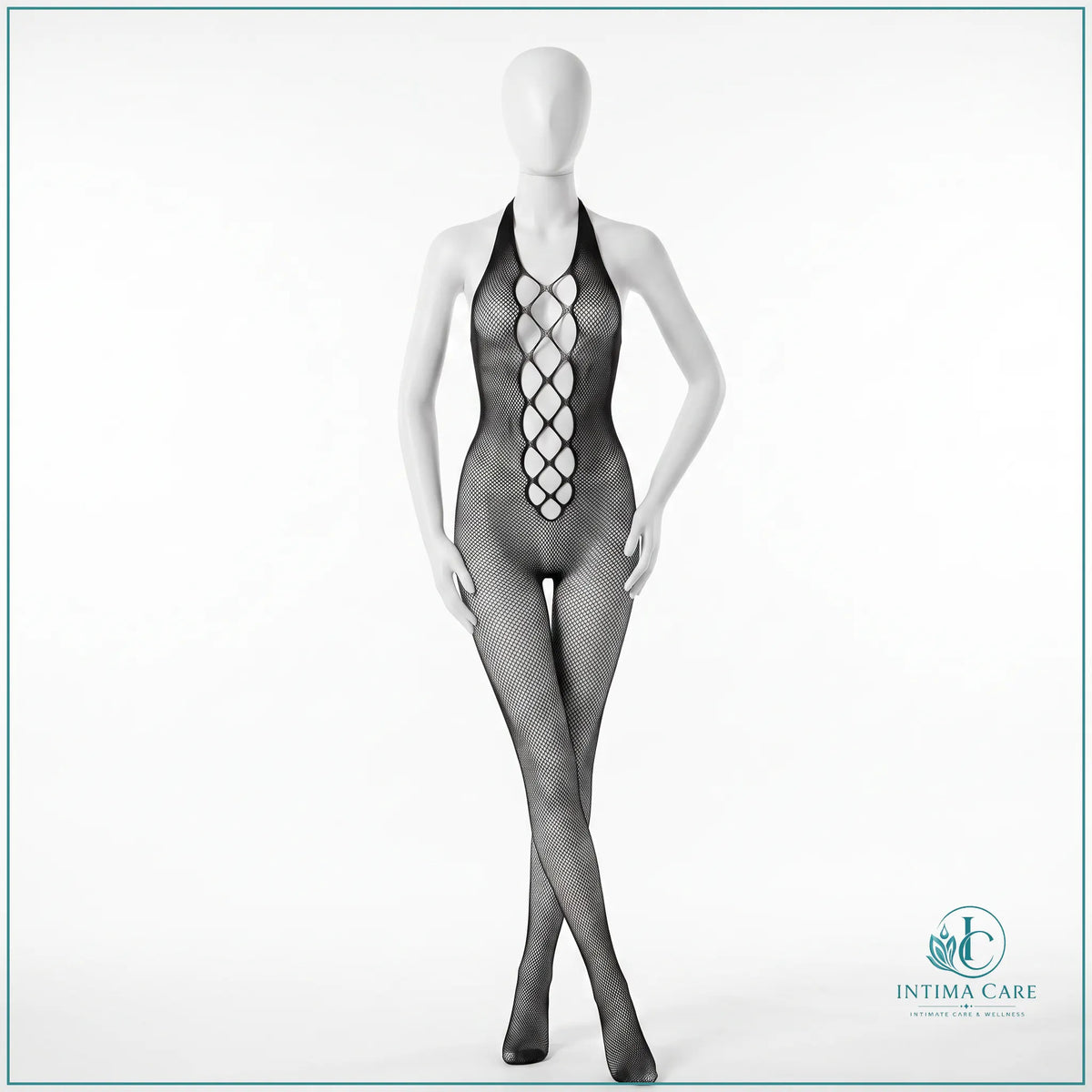 Seductive fishnet full body stocking lingerie for women in Pakistan