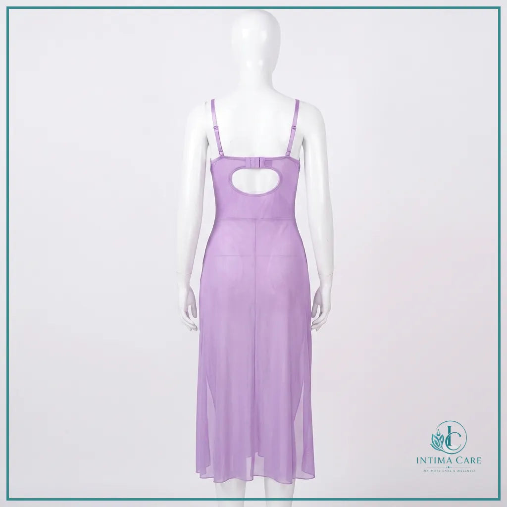 Western-inspired sheer mesh party dress for romantic occasions