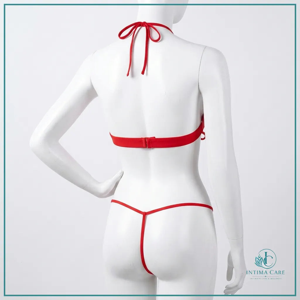 Women's open crotch latex bodysuit for romantic intimate fashion